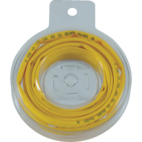 熱収縮ﾁｭｰﾌﾞ 収縮率2:1 黄 1個画像