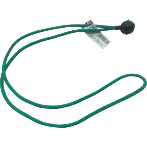 ｺﾞﾑ ﾎﾞｰﾙ止めﾊﾞﾝｼﾞｰｺｰﾄﾞ 5mm×600mm 緑 1本