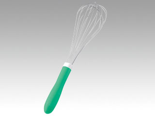 調理用品 TKG抗菌カラーハンドル泡立 50cmグリーン画像