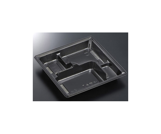 弁当容器 HS古今L-7 黒ME 身 600枚画像