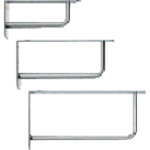 ｽﾃﾝﾚｽ製ﾌﾞﾗｹｯﾄBY型棚受350(120-030-408) 1本画像