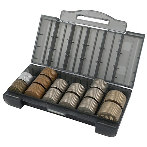 ｺｲﾝｹｰｽ･ｽﾘﾑ ｸﾞﾚｰ 1個