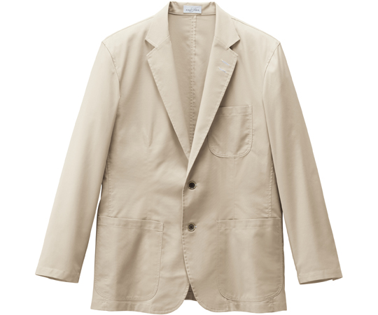 ユニセックスシャツジャケット FJ0708U ベージュ M画像