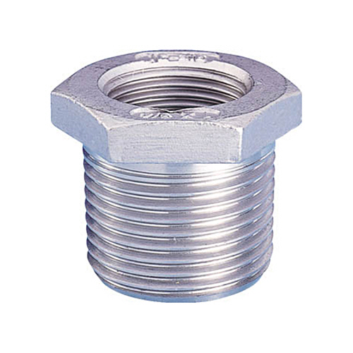 ねじ込み管継手 SUS ﾌﾞｯｼﾝｸﾞ 10×8A 1個画像