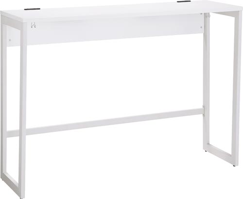 リスムハイデスクＷ１５００　白脚　ホワイト