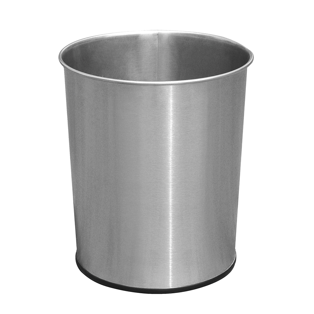 ステンレス製ゴミ箱画像