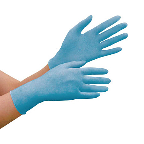 ﾃﾞｨｽﾎﾟﾀｲﾌﾟ ﾆﾄﾘﾙ製ｿﾌﾄ手袋 Mｻｲｽﾞ 1箱(100枚)画像