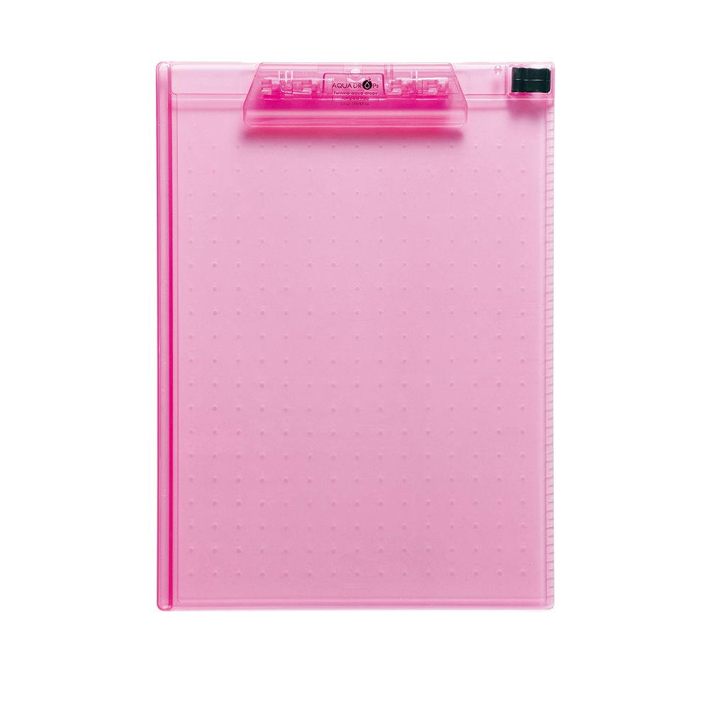 クリップボード 235×323mm 赤