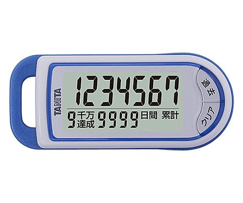 億歩計(3Dセンサー搭載歩数計)　ブルー画像