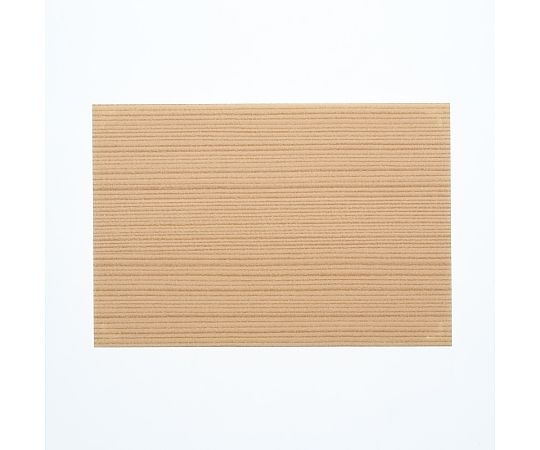 弁当容器 ワン折重 共蓋 81×55 杉 25枚入 重ねて収納された自然な木目調の容器の側面