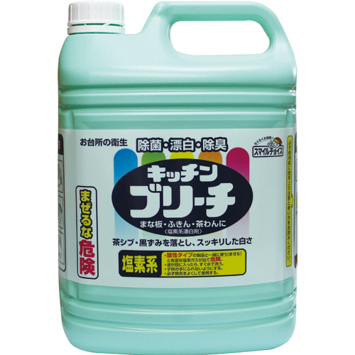 ｽﾏｲﾙﾁｮｲｽ ｷｯﾁﾝﾌﾞﾘｰﾁ 業務用 5kg 1ｾｯﾄ(3本)画像
