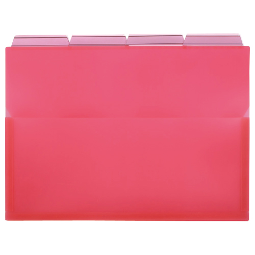 PPﾎﾟｹｯﾄﾎﾙﾀﾞｰ(ｴｰﾙ) A4 ﾋﾟﾝｸ ﾏﾁ付 1ﾊﾟｯｸ(4冊)画像