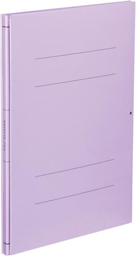 ガバットファイル（活用タイプ・紙製）Ａ４縦紫　５冊画像