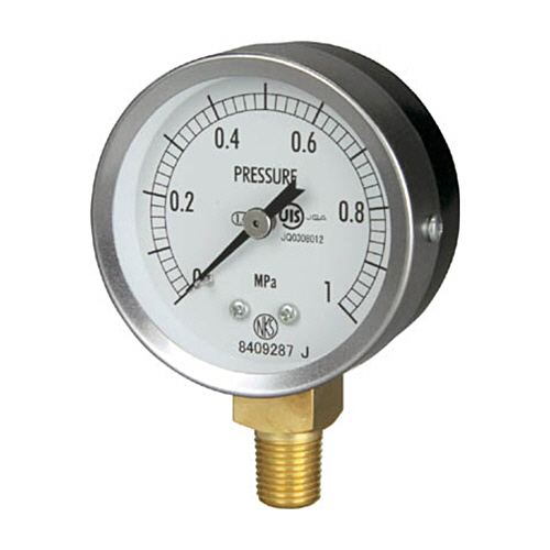 長野 JIS汎用形圧力計A枠(ﾃｰﾊﾟｰねじ) 1個画像