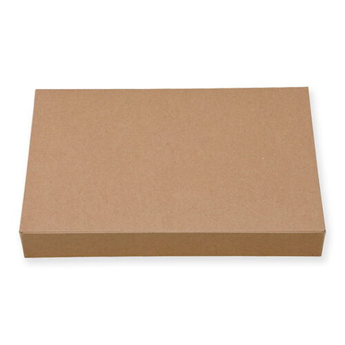 エフピコチューパ 仕出し弁当容器 紙ボックス一体型 90-60 クラフト 50枚画像