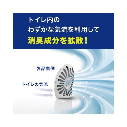 ファブリーズトイレ用 クラシック・ブーケ 本体+替 正面から見た商品のデザインと色合いが確認できる状態