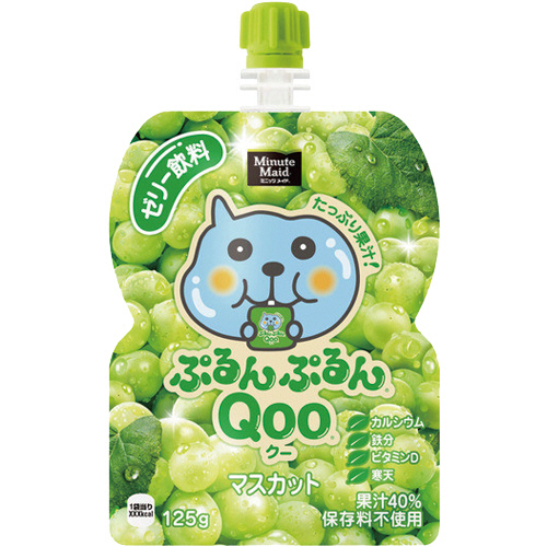 ﾐﾆｯﾂﾒｲﾄﾞ ぷるんぷるんQoo ﾏｽｶｯﾄ 125gﾊﾟｳﾁ 1ｾｯﾄ(30個)画像