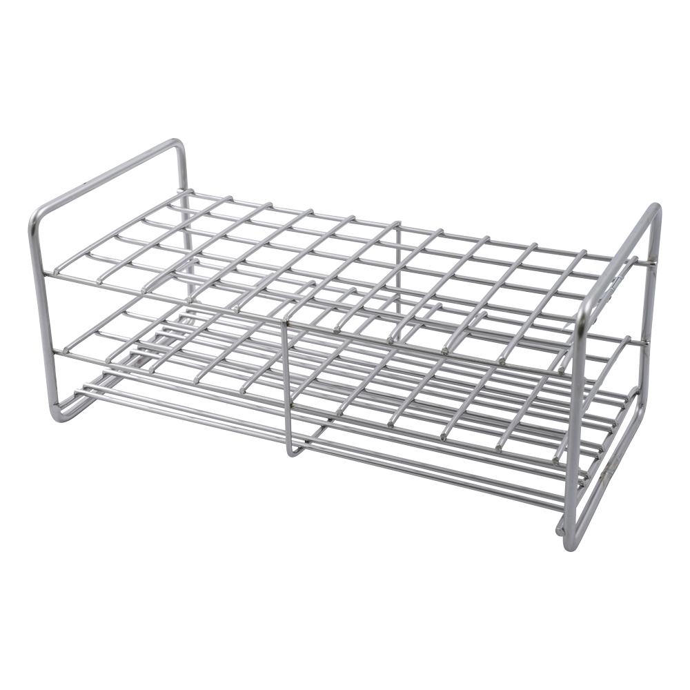 ステンレス試験管立　配列：5×10　サイズ：□17mm画像