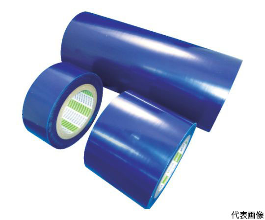 金属板用表面保護フィルム SPV-363 0.07mm×50mm×100m ライトブルー画像