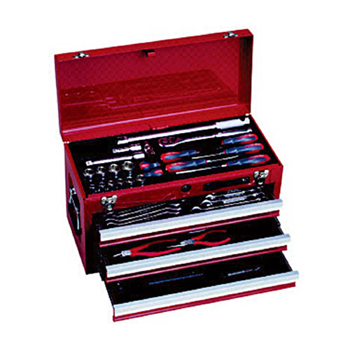 ﾂｰﾙｾｯﾄ(自動車整備用) 58点ｾｯﾄ 1ｾｯﾄ