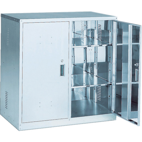 耐震薬品庫 両開型 900×500×H900 1台