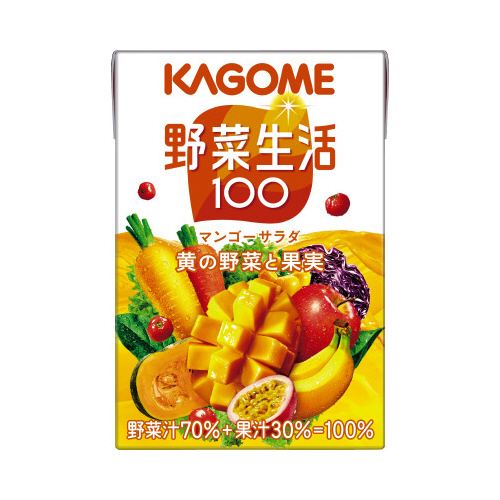 野菜生活１００　マンゴーサラダ　１００ｍｌ３０本入画像
