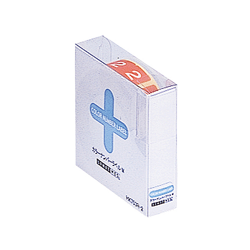 ｶﾗｰﾅﾝﾊﾞｰﾗﾍﾞﾙM ﾛｰﾙﾀｲﾌﾟ ｢2｣ 1箱(300片)画像