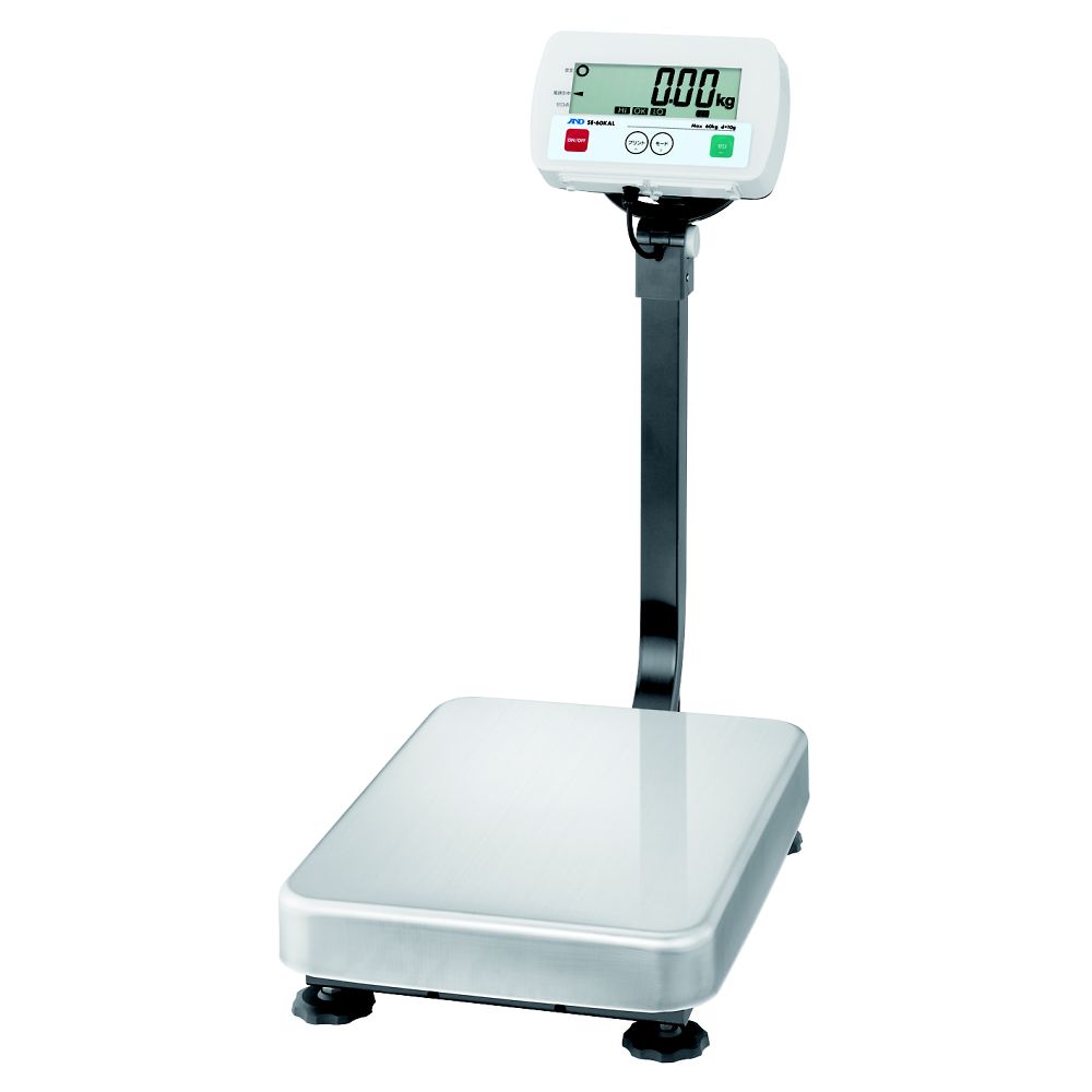 フレーム 鉄製　防塵・防水台はかり SEシリーズ ひょう量:60kg 最小表示:10g画像