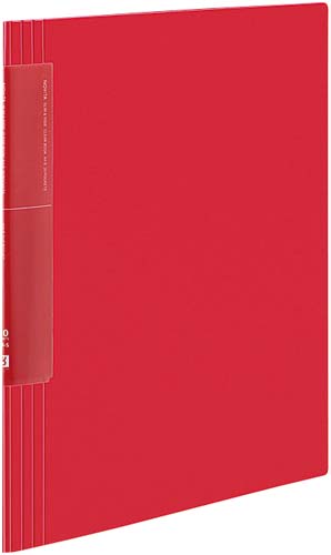ノビータ　ベーシックカラー　Ａ４縦２０Ｐ赤１０冊画像