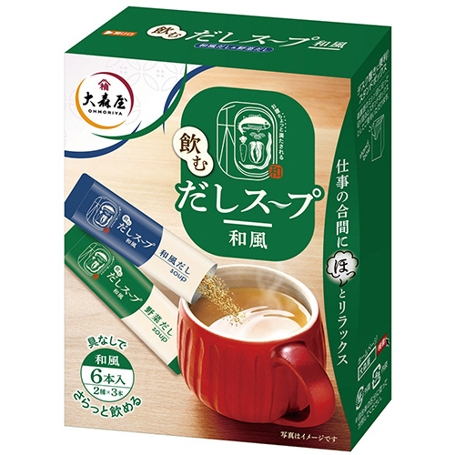 だしｽｰﾌﾟ 和風 1箱(6本)画像