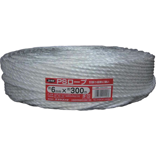 ﾛｰﾌﾟ PSﾛｰﾌﾟ 6φ×300m 1巻画像