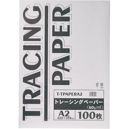 ﾄﾚｰｼﾝｸﾞﾍﾟｰﾊﾟｰ60g A2 1ﾊﾟｯｸ(100枚)