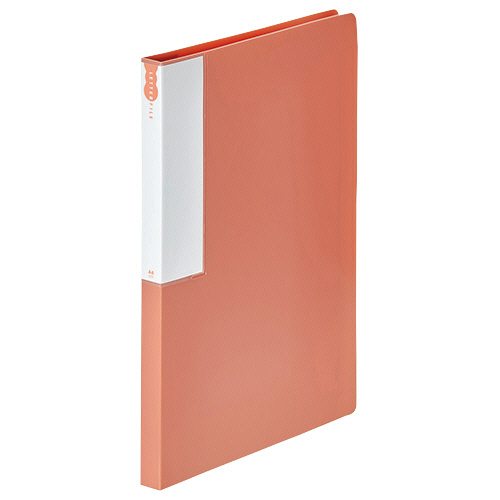 ﾚﾀｰﾌｧｲﾙ(再生PP) A4ﾀﾃ 120枚収容 背幅18mm ﾚｯﾄﾞ 1冊画像