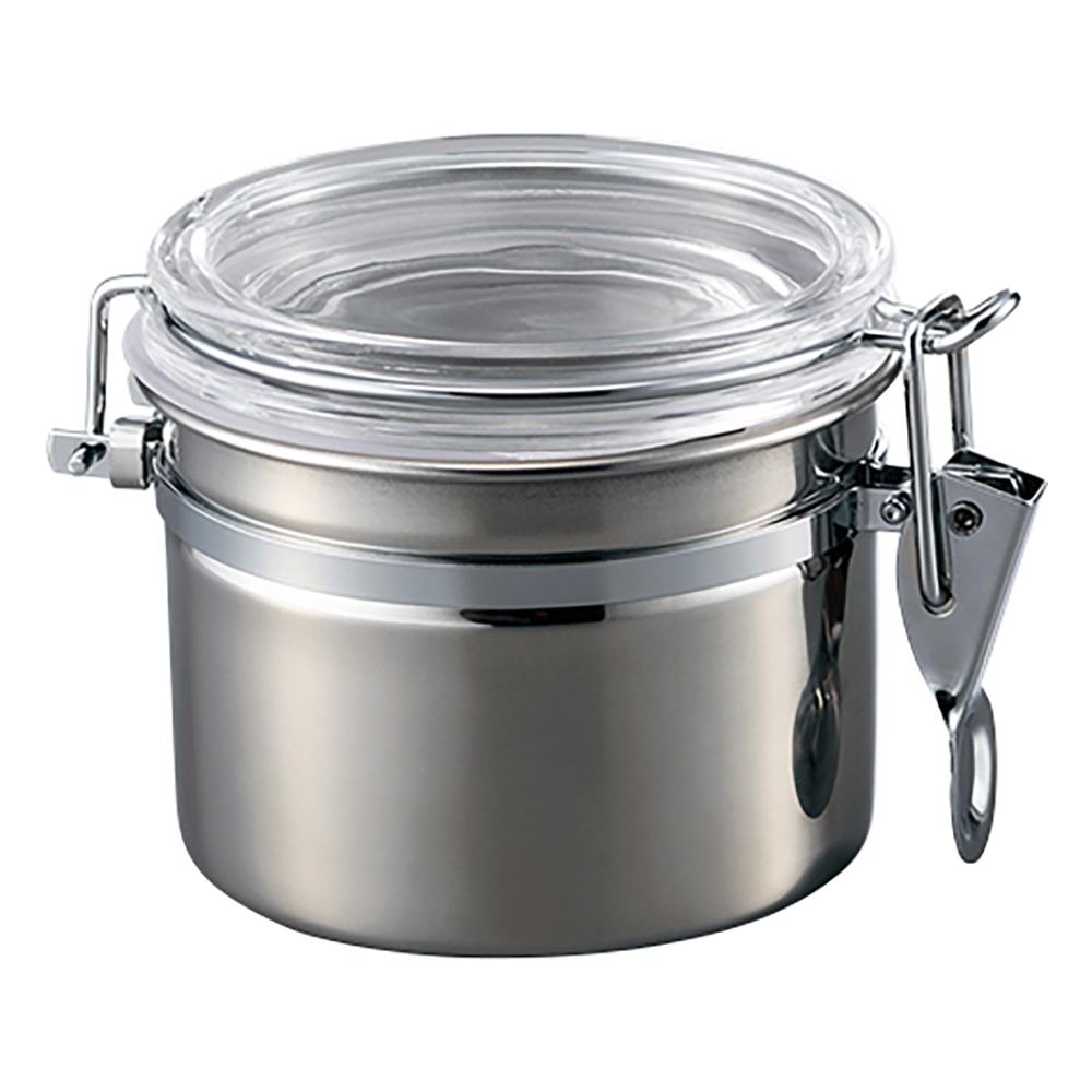 保存瓶　透明フタ付き　φ102×88mm　500mL画像