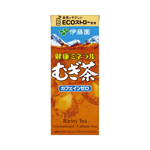 健康ミネラルむぎ茶（紙パック）　２５０ｍｌ　２４本画像