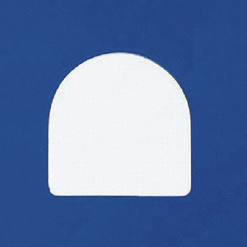 無地ﾊﾞｯｼﾞ･ﾍﾟｯﾄ樹脂･35×35×1.5厚 1ｾｯﾄ(10枚)画像