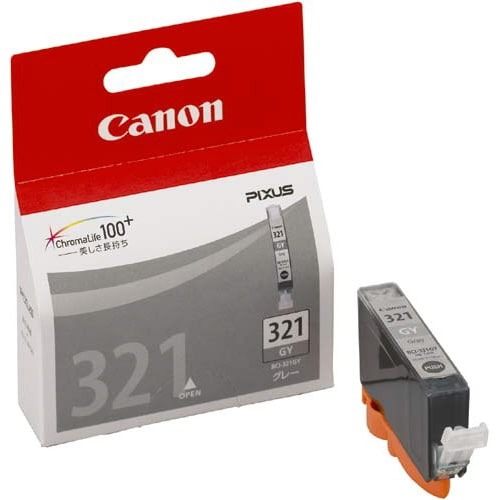 純正インク　ＢＣＩ－３２１ＧＹ　グレー画像