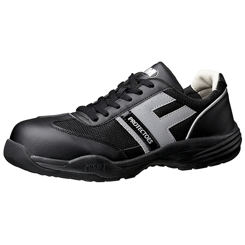 JSAA A種 小指保護先芯ｽﾆｰｶｰ ﾌﾟﾛﾃｸﾄｳｽﾞ5 PF-110 ﾌﾞﾗｯｸ 24.5cm 1足画像