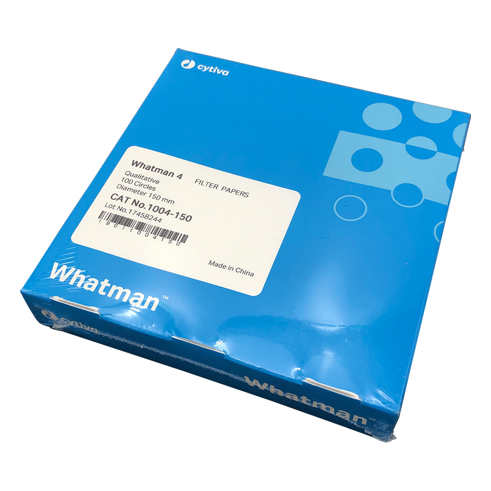 定性濾紙　円形No.4　15.0cm　100枚入画像
