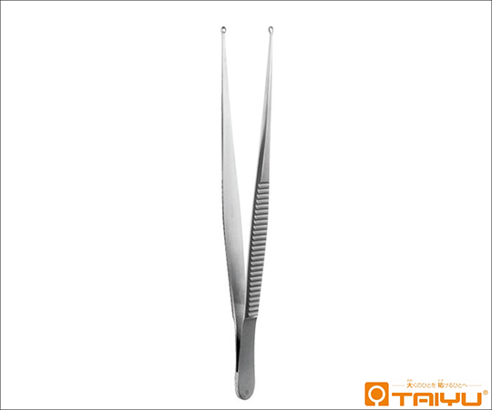 鋭匙状鑷子 併式 ダボ無 径3mm 全長18cm画像