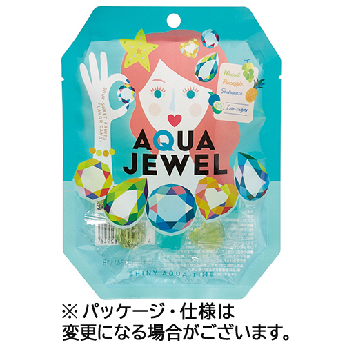 宝石型ｷｬﾝﾃﾞｨ AQUA JEWEL(ｱｸｱ ｼﾞｭｴﾙ) 40g 1袋画像