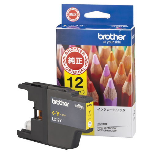 ｲﾝｸｶｰﾄﾘｯｼﾞ ｲｴﾛｰ LC12Y 1個画像