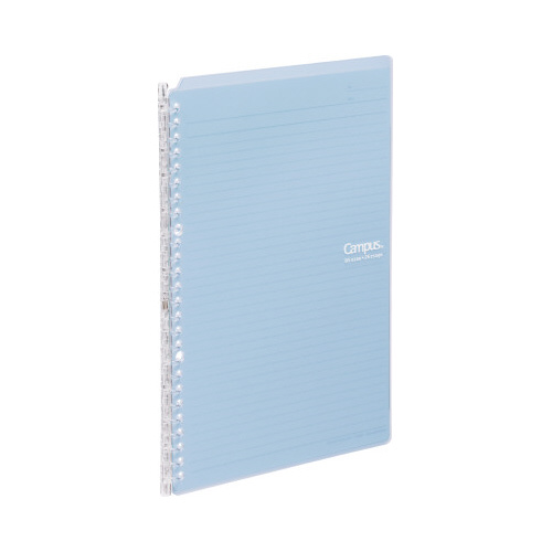バインダー＜スマートリング＞ＰＰＢ５縦２６穴水色画像