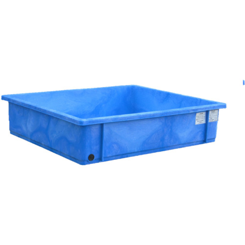 R型角型容器 130Lｺﾞﾑ栓付 1個