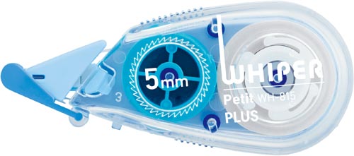 修正テープ　ホワイパープチ　５ｍｍ　ブルー１０個