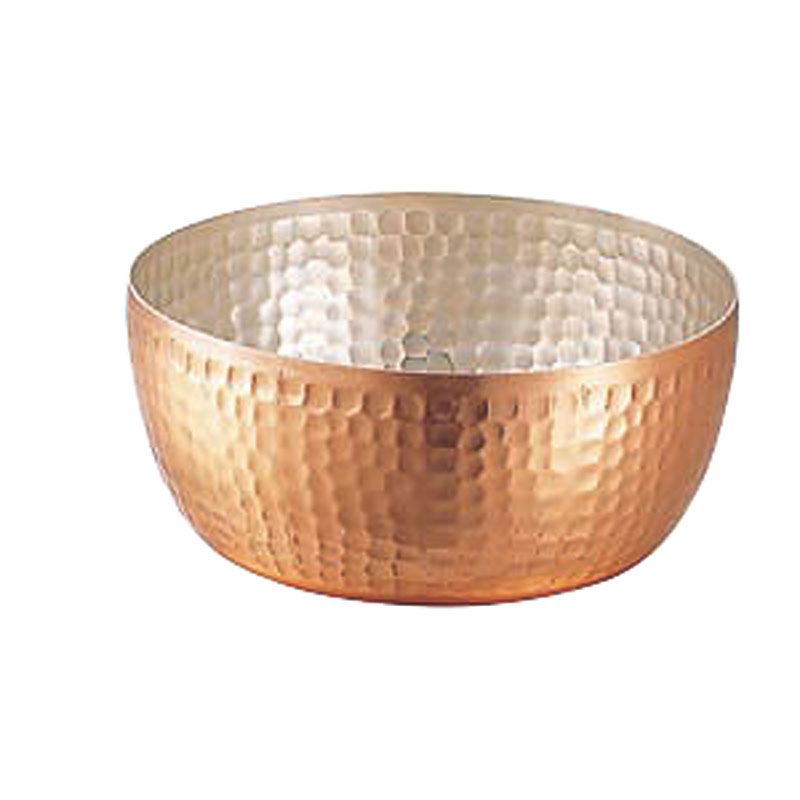 銅ヤットコ鍋 30cm 丸新銅器画像