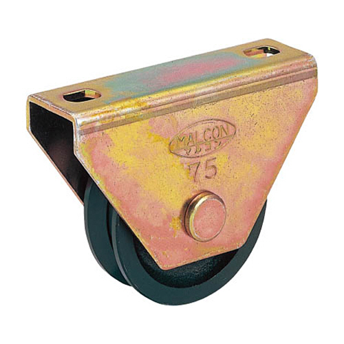 MK ﾏﾙｺﾝ枠付重量車 75mm V型 1個