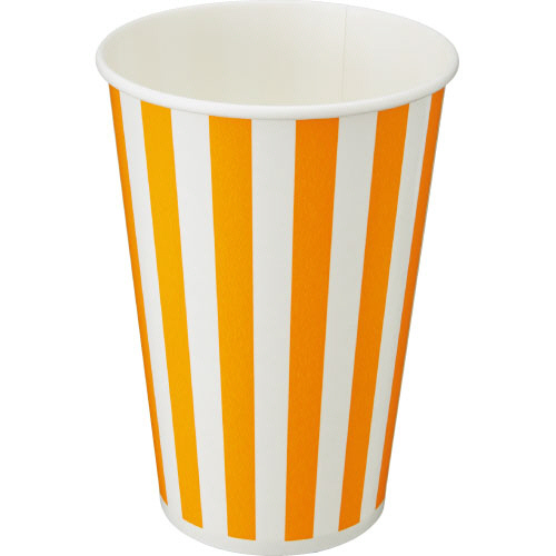 両面ﾗﾐﾈｰﾄｶｯﾌﾟ ｽﾄﾗｲﾌﾟ 480ml(16ｵﾝｽ) 1ﾊﾟｯｸ(50個)画像