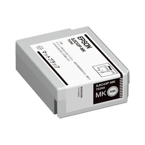 ｲﾝｸｶｰﾄﾘｯｼﾞ ﾏｯﾄﾌﾞﾗｯｸ SJIC43P-MK 1個画像