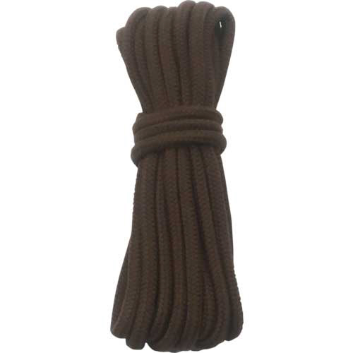 紐 ｻﾞ･紐 極太紐 5m ﾌﾞﾗｳﾝ 1個画像